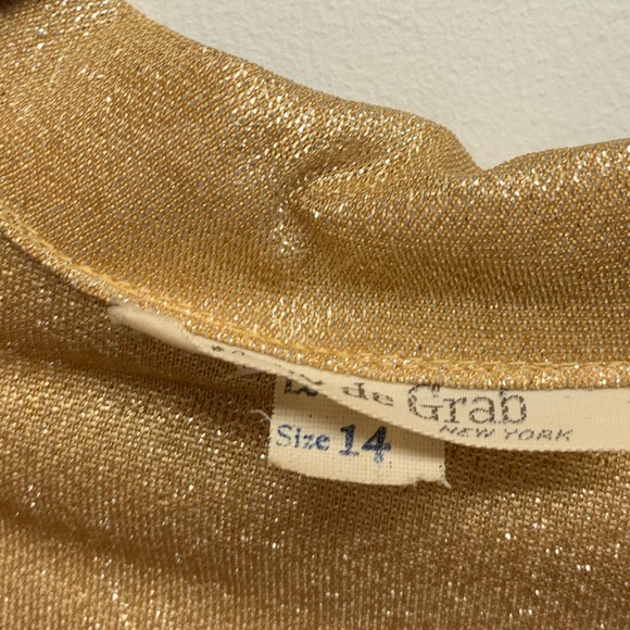 Nelly de Grab Gold Shimmer Jacket - Picture 2 of 4